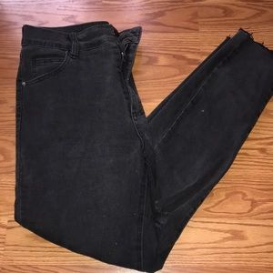Cotton On black ripped pants